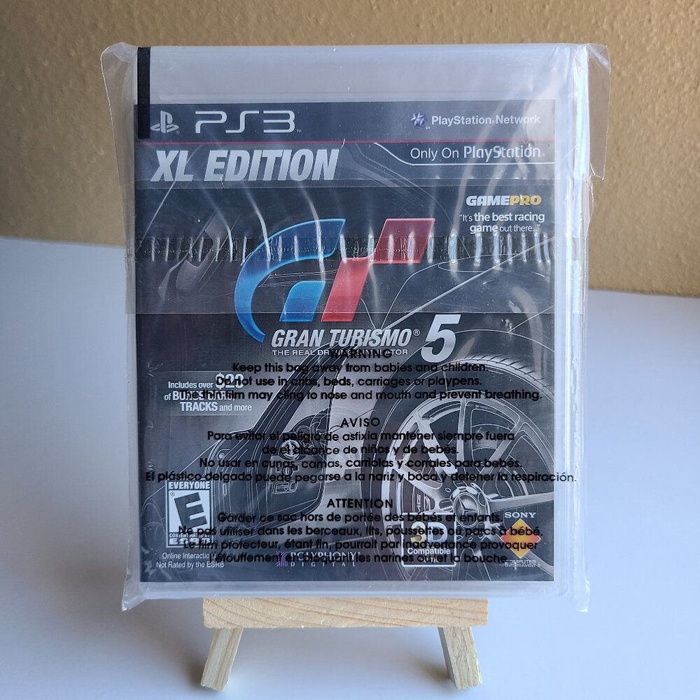 PS3 Gran Turismo 5 XL Edition Brand New Sealed